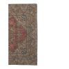 Vintage Handknotted Turkish Unusual Rug with Floral Border | Area Rug in Rugs by Vintage Pillows Store. Item made of fiber
