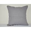 Turkish Striped Kilim Cushion Cover 16" X 16" | Pillows by Vintage Pillows Store. Item made of cotton with fiber