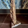 Rustic Driftwood Art Sculpture "Pitted" | Sculptures by Sculptured By Nature  By John Walker. Item made of wood works with minimalism style