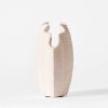 Concha Vase White Large | Work by District Loom