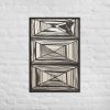 Framed Print - Deception - Geometric Op Art | Work by Eman's Gallery