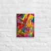 Canvas Print - In The Wine Glass - Geometric Abstract | Work by Eman's Gallery