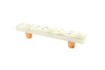 Terrazzo Tea Green 4" CC Pull | Hardware by Windborne Studios. Item composed of stone and glass