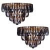 Alan Mizrahi QZ0333 Gigli Rock Crystal | Chandeliers by Alan Mizrahi Lighting Design