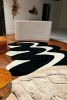 Zig Zag Hand Tufted Rug | Area Rug in Rugs by Jubi Rugs. Item made of wool with fiber