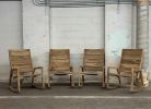 Modern Outdoor Rocking Chair, Lounge chair, USA made | Chairs by Marco Bogazzi