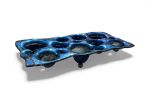 Liquid Metal Indigo Platter | Serveware by PlusObject