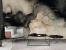 Smoke & Honey — Abstract Luxury Wallpaper Mural | Wall Treatments by ELLE WALLS