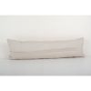 Oushak Ecru Rug Lumbar Pillow, Ethnic Pillow Cover, Vintage | Sham in Linens & Bedding by Vintage Pillows Store. Item made of cotton with fiber