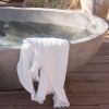Ella Waffle Towel - WHITE | Textiles by HOUSE NO.23