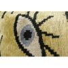 Silk Ikat Eye Pillow Pillow Cover 16" x 24" | Sham in Linens & Bedding by Vintage Pillows Store. Item composed of fabric and fiber