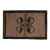 Medium Size Turkish Tulu Rug with Mohair 4'1" X 6'4" | Area Rug in Rugs by Vintage Pillows Store. Item composed of wool and fiber