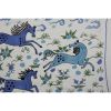 Tashkent Suzani Animal Silk Tablecloth Case Made from a 19th | Linens & Bedding by Vintage Pillows Store