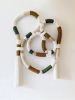 PHINIUS | Fiber Art Sculpture with Earthy Tones | Macrame Wall Hanging in Wall Hangings by Damaris Kovach
