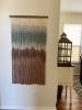 CUSTOM Dip dyed wall hanging- Sedona | Macrame Wall Hanging in Wall Hangings by Mpwovenn Fiber Art by Mindy Pantuso | Hotel Indigo Houston at the Galleria, an IHG Hotel in Houston. Item composed of wood & wool