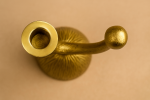 Loop Taper Candle Holder — Gold Finish | Decorative Objects by Raíz Studio