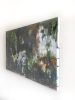 Rain All Day Original Painting on Canvas | Mixed Media by Jessalin Beutler. Item made of canvas works with contemporary style