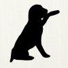 Friendly Dog and Friendly Stool | Decorative Objects by Kerry & Clyde, LLC ,  Jill Fulton, Artist and Owner