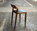 OSTERIA Modern Counter Stool with Cushion, Leather seat Stool, Barstool, USA made | Dining Chair in Chairs by Marco Bogazzi