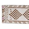 Vintage White Wool Kurdish Herki Runner Rug 2'7" X 11'11" | Area Rug in Rugs by Vintage Pillows Store. Item composed of cotton