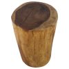 Haussmann® Wood Stump Stool or Stand 11-14 in DIA x 22 in H | Chairs by Haussmann®