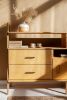 Mid Century Modern Credenza, Modular wall shelving | Storage by Plywood Project. Item made of wood works with minimalism & mid century modern style