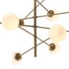 Alan Mizrahi AL0145 Chandelier Tortora | Pendants by Alan Mizrahi Lighting Design