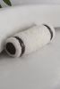 CHURO Decorative Bolster, Sheepskin | Pillow in Pillows by ANDEAN. Item composed of wool and bronze in contemporary or traditional style