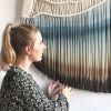 Stone Collection - Labradorite II | Macrame Wall Hanging in Wall Hangings by Rianne Aarts. Item made of fiber