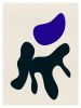 Mid Century Modern Abstract wall art, Modern Abstract print | Prints in Paintings by Capricorn Press. Item made of paper compatible with boho and minimalism style