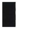 Vintage Black Turkish Siirt Shaggy Kilim Rug 5'3'' X 7'4'' | Area Rug in Rugs by Vintage Pillows Store