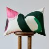 Bright Colorful Abstract Bubbles Lumbar Pillow 16x24 | Pillows by Vantage Design