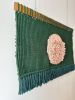 Solar Eclipse | Macrame Wall Hanging in Wall Hangings by Dörte Bundt. Item composed of cotton in eclectic & maximalism or coastal style