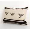 Vintage Minimalist Style Hemp Pillow With Original Details, | Cushion in Pillows by Vintage Pillows Store