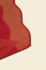 Organic Cotton/Viscose Table Runner in Red | Linens & Bedding by BOI. Item composed of cotton
