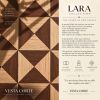 Handmade Oak Mahogany Geometric Candle Holders, Modern Home Decor (Set of 2) | Decorative Objects by Vesta Corte