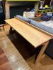 Handmade Solid Wood Desk – Modern Sofa Table, Custom Dimensions | Tables by Marco Bogazzi