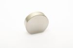 Globe 20 Brushed Stainless Steel | Knob in Hardware by Windborne Studios. Item composed of steel