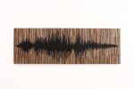 Soundwave: wood wall art | Wall Sculpture in Wall Hangings by Craig Forget. Item composed of wood in mid century modern or contemporary style