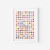 One Hundred and Fifty Splash Dots Painting, Gold | Collage in Paintings by Amelia Coward