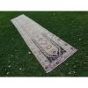 Hand-Knotted Turkish Kurdish Runner . Tribal Long Runner | Area Rug in Rugs by Vintage Pillows Store. Item composed of fiber