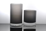 Elephant Grey Double Highball | Glass in Drinkware by Tucker Glass and Design`