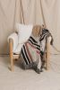 Redstripe Throw | Linens & Bedding by PAR  KER made. Item composed of cotton and fiber in boho or mid century modern style