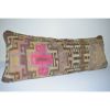 16" X 40" Bohemian Bedding Wool Kilim Pillow Cover Handmade | Sham in Linens & Bedding by Vintage Pillows Store. Item composed of cotton & fiber