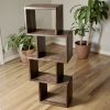Modern Wooden Bookshelf | Book Case in Storage by Crafted Glory. Item composed of oak wood