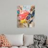 Mystic Spirit Flower Painting | Oil And Acrylic Painting in Paintings by Colleen Sandland Beatnik. Item composed of canvas and synthetic