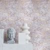 *Lisbon Rose Over Gold Leaf | Wallpaper in Wall Treatments by Wallcovetings by Brenda Houston. Item composed of fabric and paper