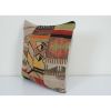 20" x 20" Hand Embroidery Cushion Cover | Sham in Linens & Bedding by Vintage Pillows Store. Item composed of cotton & fiber