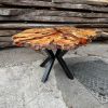 Live Edge Epoxy Coffee Table | Tables by Ironscustomwood