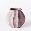 Wedges Vase Grey | Work by District Loom
